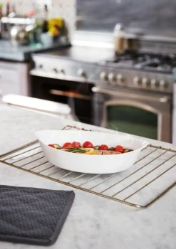 LUMINARC Plat ovale blanc verre opal 32,5 cm Smart Cuisine Clearance