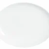 Plat ovale blanc verre opal 33 cm Evolutions   - ARCOROC