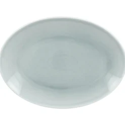 RAK Plat ovale bleu porcelaine vitrifiée 32 cm Vintage Hot