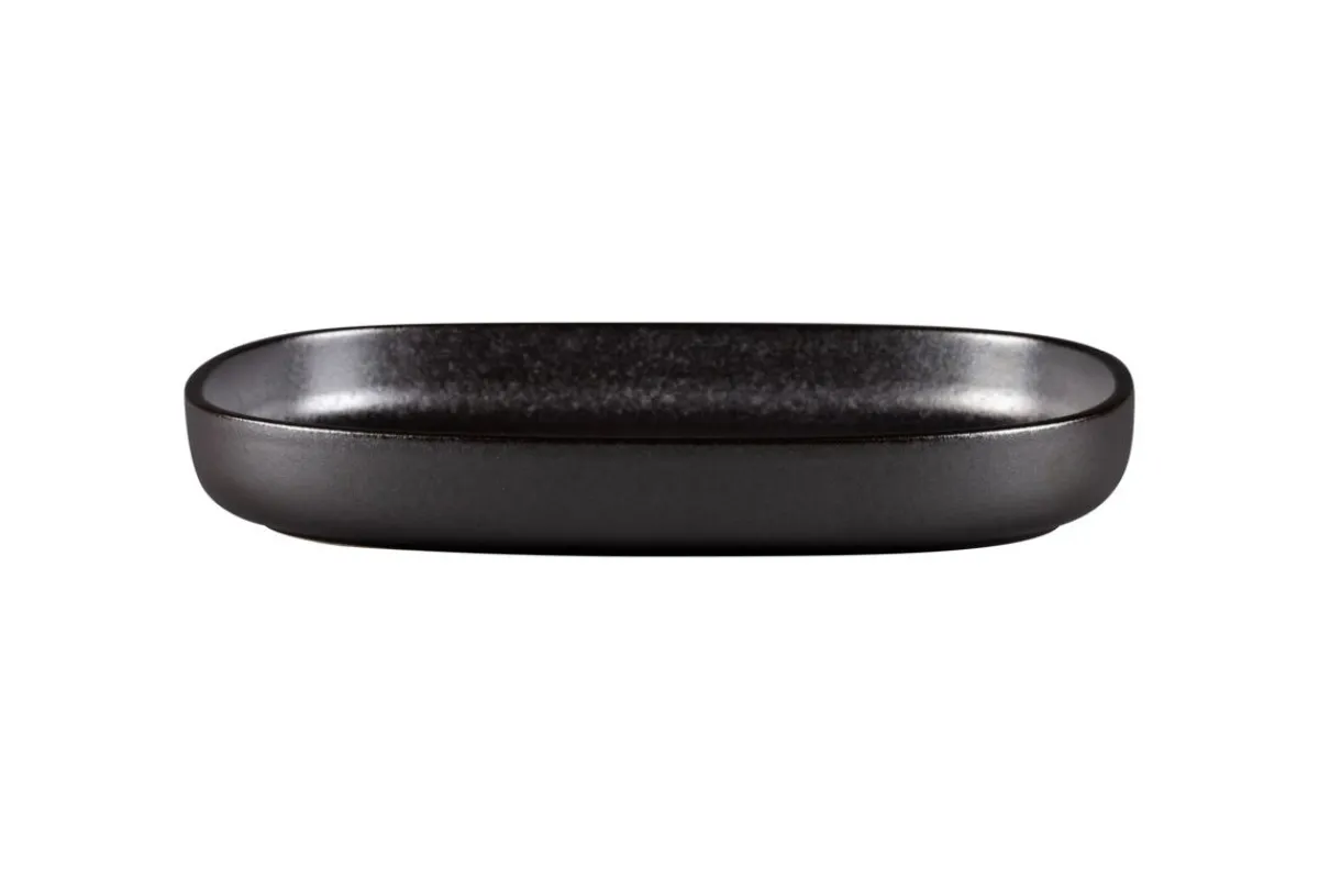 RAK Plat ovale Forge porcelaine vitrifiée 33,2 cm stone Ease Best