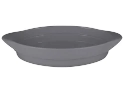 RAK Plat ovale gris porcelaine vitrifiée 45,3x25 cm Chefs Fusion Discount