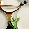 Plat ovale ivoire porcelaine vitrifiée 36x27 cm Nano - RAK Clearance