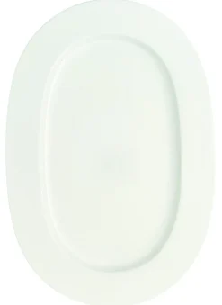 Plat ovale ivoire porcelaine bone china 34 cm Stella - VILLEROY & BOCH Online
