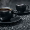 Plat ovale noir porcelaine vitrifiée 36 cm Karbon - RAK Sale