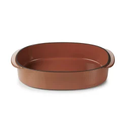 REVOL Plat ovale rouge porcelaine culinaire 26 cm  Caractère New