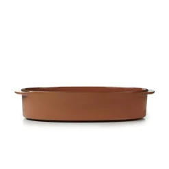 REVOL Plat ovale rouge porcelaine culinaire 26 cm  Caractère New