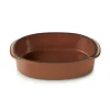 REVOL Plat ovale rouge porcelaine culinaire 16 cm  Caractère