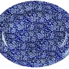 CHURCHILL Plat ovale Victorian Calico Bleu Willow porcelaine vitrifiée 36,5 cm Vintage Prints Victorian Willow Online