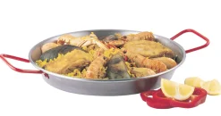 Plat à paëlla rond acier Ø 80 cm - LACOR Best