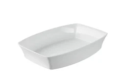 REVOL Plat porcelaine culinaire blanc 34x22,5x6,5 cm 275 cl Alexandrie