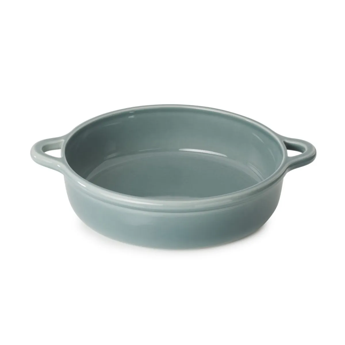 Plat pour induction rond Gris nuage porcelaine culinaire Ø 31 cm Bombance - REVOL Hot