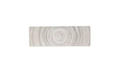 Plat rectangulaire beige porcelaine vitrifiée 10,5 cm Elements Dune - CHURCHILL New