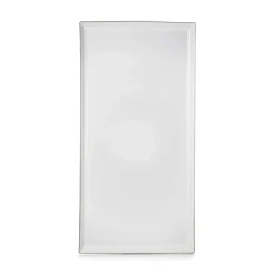 Plat rectangulaire blanc cumulus porcelaine culinaire 55,5 cm Equinoxe - REVOL Outlet