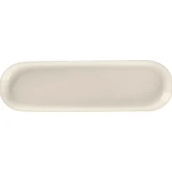 Plat rectangulaire blanc porcelaine bone china 40 cm Bravura - RAK Outlet