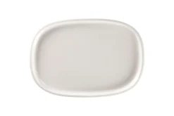 RAK Plat rectangulaire blanc porcelaine vitrifiée 33,2 cm stone Ease Clearance