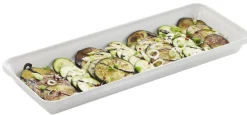 Plat rectangulaire blanc porcelaine culinaire 49,5x20 cm Les Essentiels - REVOL Outlet