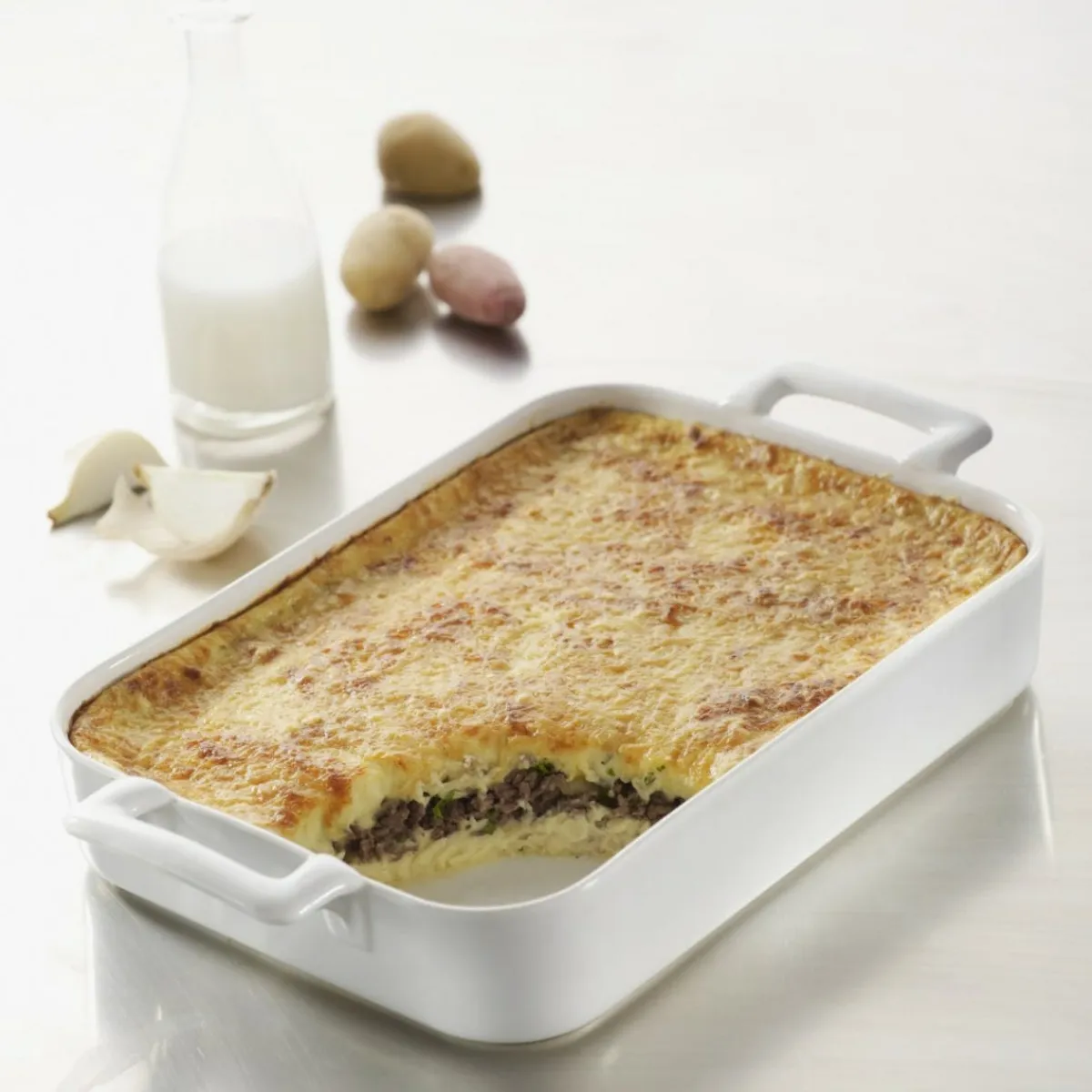Plat rectangulaire blanc porcelaine culinaire 30x21,5 cm Belle Cuisine - REVOL Hot