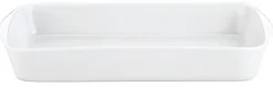 Plat rectangulaire blanc porcelaine culinaire 32x17,3 cm - PILLIVUYT Hot