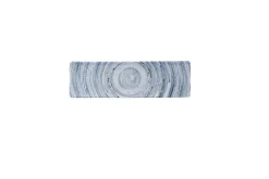 Plat rectangulaire bleu porcelaine vitrifiée 8,8 cm Elements Coast - CHURCHILL