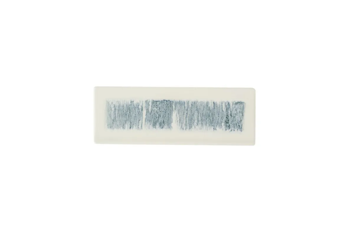 CHURCHILL Plat rectangulaire Blue porcelaine vitrifiée 25 cm Lyra Sale