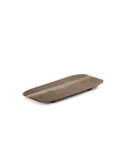 SERAX Plat rectangulaire brun noyer 24 cm Nido Best