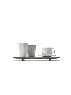 SERAX Plat rectangulaire brun noyer 24 cm Nido Best