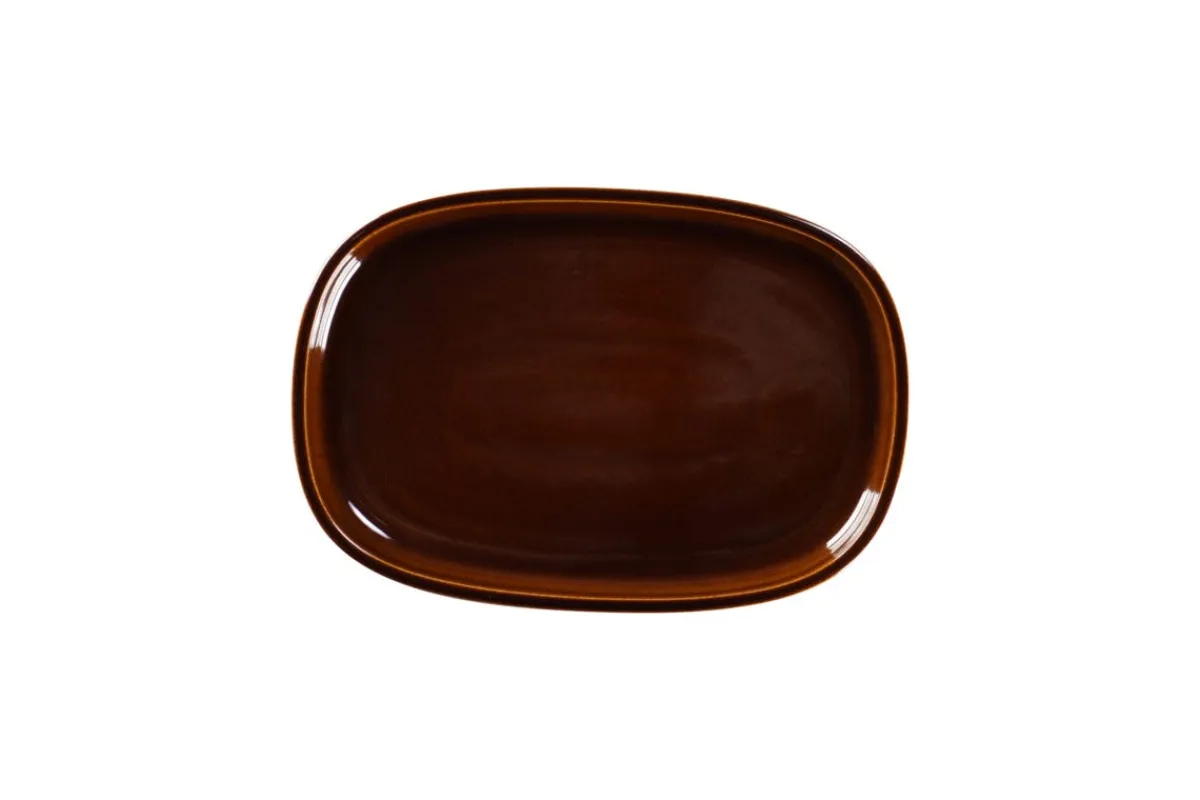 RAK Plat rectangulaire cuivre porcelaine vitrifiée 26,1 cm stone Ease Online