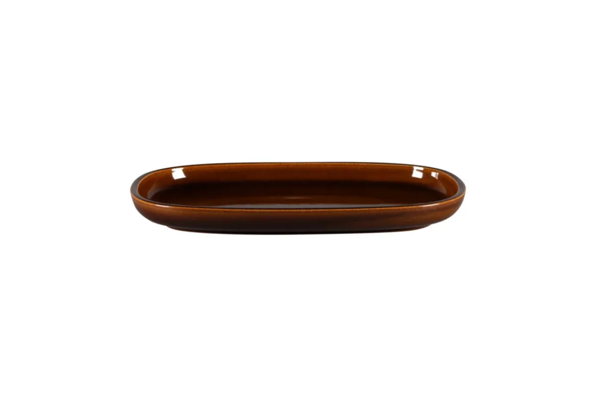 RAK Plat rectangulaire cuivre porcelaine vitrifiée 26,1 cm stone Ease Online