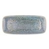 ACCOLADE Plat rectangulaire gris grès émaillé 28 cm Tropic Best