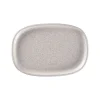Plat rectangulaire gris porcelaine vitrifiée 26,1 cm stone Ease - RAK Sale