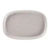 Plat rectangulaire gris porcelaine vitrifiée 30,2 cm stone Ease - RAK Online