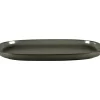 Plat rectangulaire noir porcelaine vitrifiée 33,2 cm stone Ease - RAK Clearance