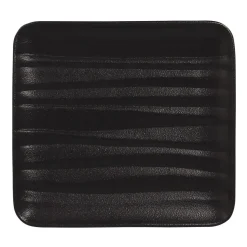 Plat rectangulaire noir porcelaine 17,6 cm Shared - RAK New
