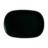 LUMINARC Plat rectangulaire noir verre trempé 35 cm Diwali Clearance