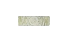 Plat rectangulaire vert porcelaine vitrifiée 8,8 cm Elements Fern - CHURCHILL New