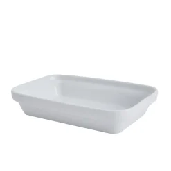 Plat régithermie rond blanc porcelaine 19,1 cm Vitalia - ESSENTIALS COLLECTION New