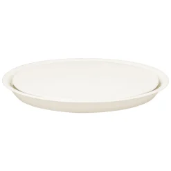 RAK Plat rond blanc porcelaine vitrifiée Ø 29 cm Amaze Sale