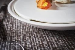RAK Plat rond blanc porcelaine vitrifiée Ø 29 cm Amaze Sale