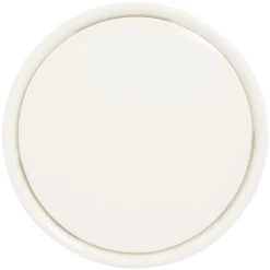RAK Plat rond blanc porcelaine vitrifiée Ø 26 cm Amaze New