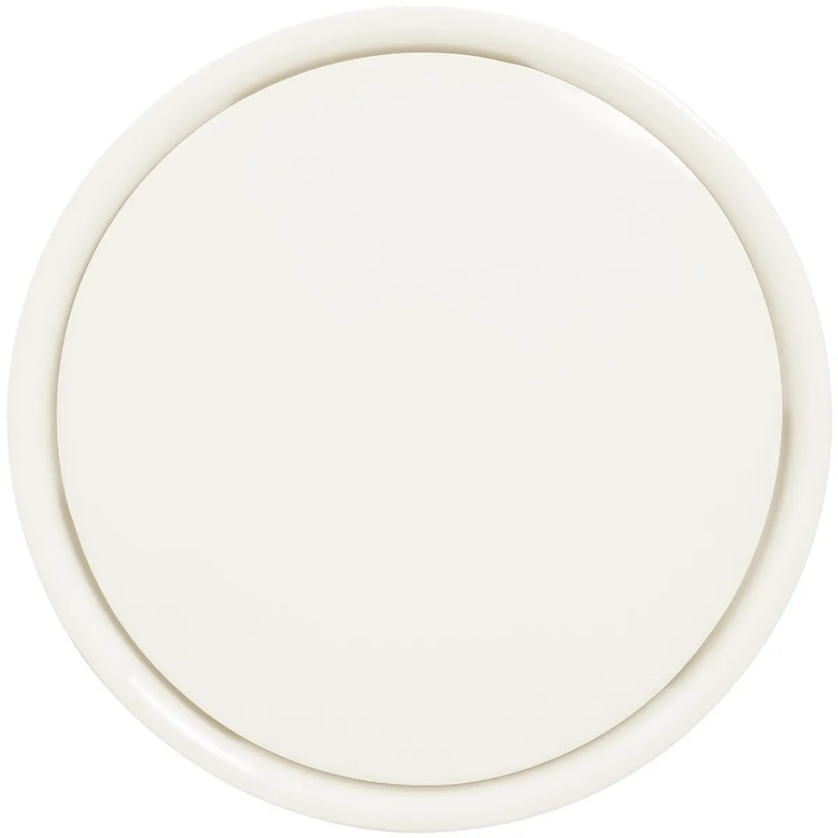 RAK Plat rond blanc porcelaine vitrifiée Ø 26 cm Amaze New