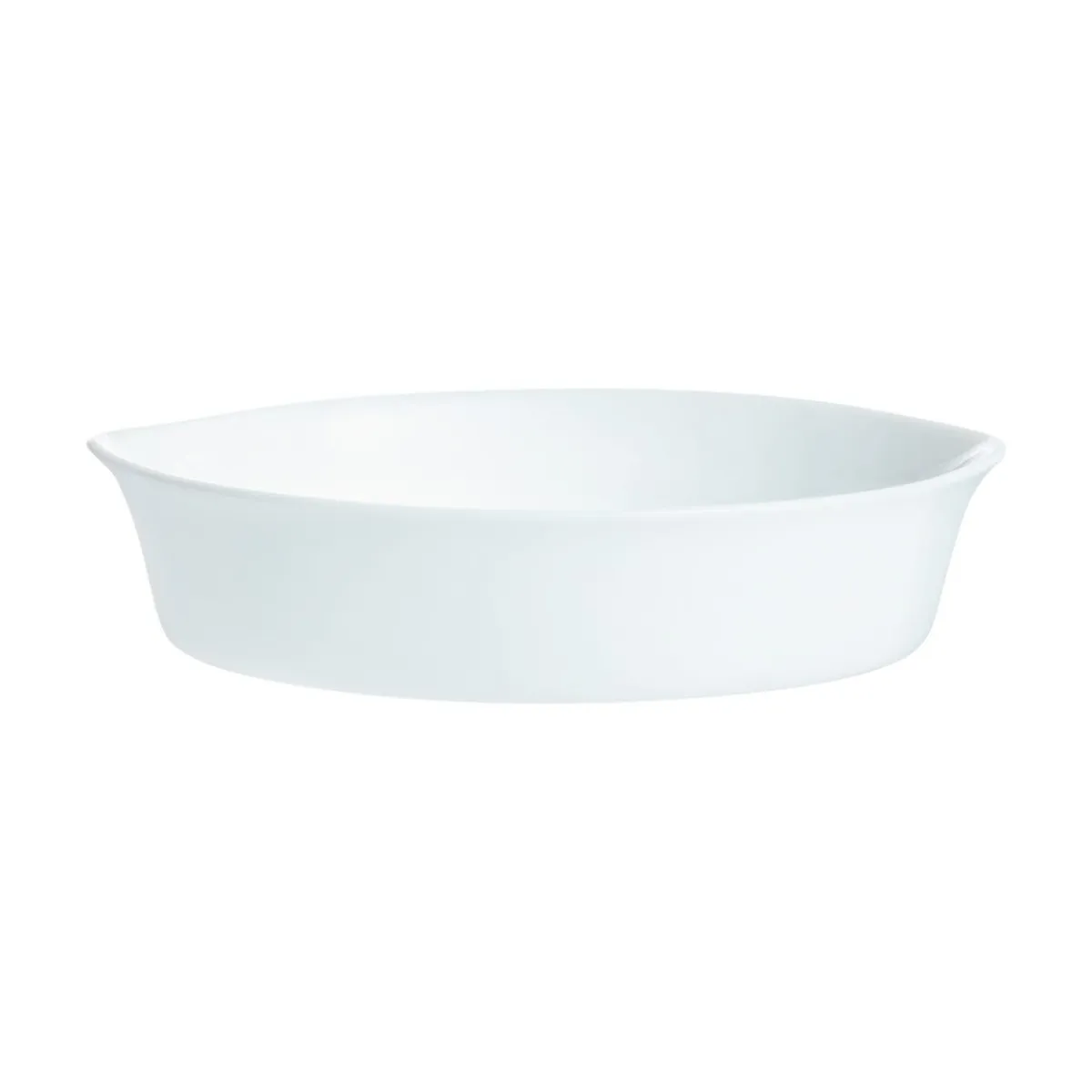 LUMINARC Plat rond blanc verre opal Ø 14 cm Smart Cuisine Best
