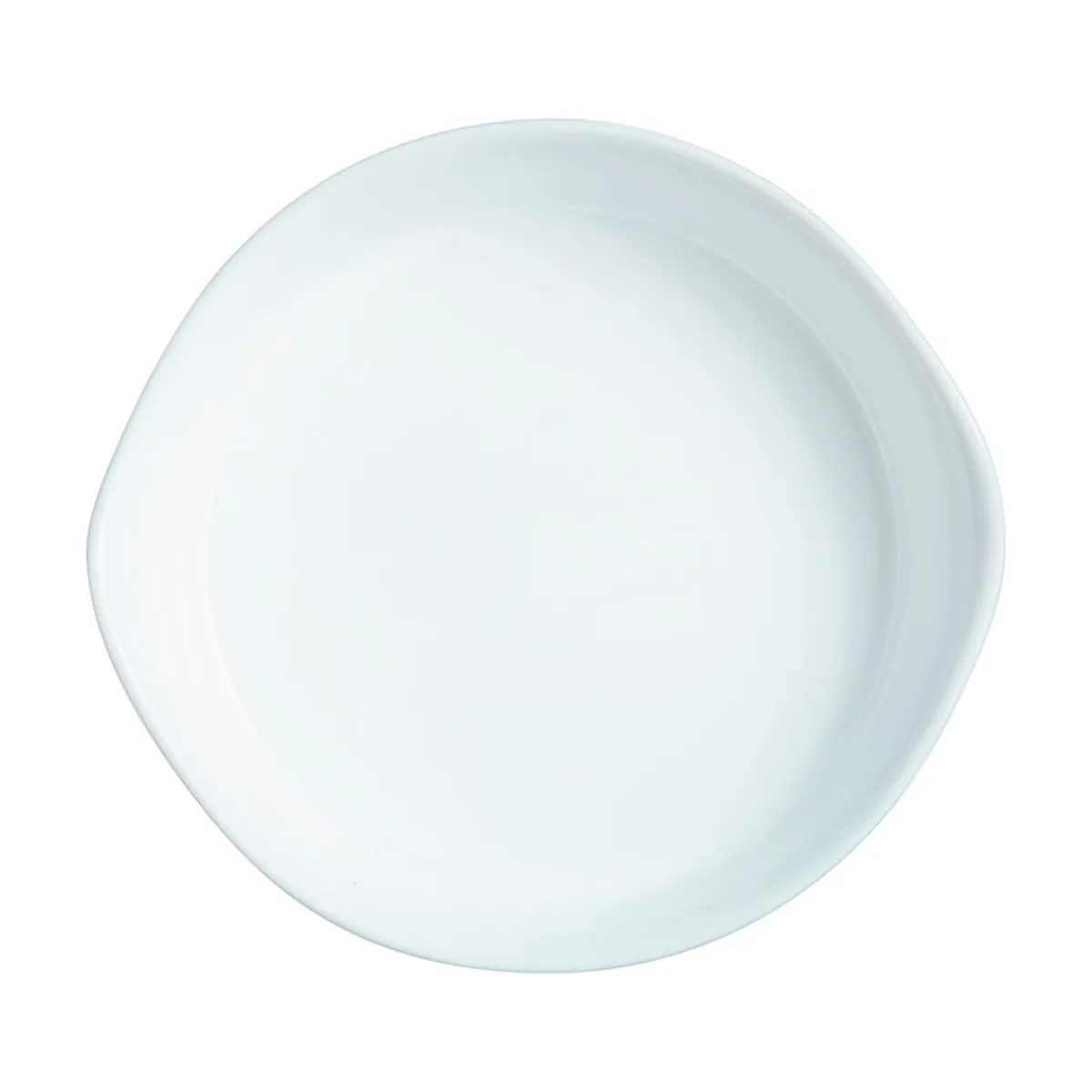 LUMINARC Plat rond blanc verre opal Ø 14 cm Smart Cuisine Best