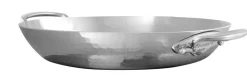 Plat rond inox Ø 20 cm 4 cm 1 L M'elite - MAUVIEL Hot