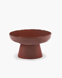 Plat rond Venetian red grès émaillé 31 cm La Mère - SERAX Hot