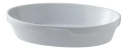PRO.MUNDI Plat sabot ovale blanc porcelaine 23x16,5 cm Cafett Outlet