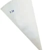 Poche plastique conique blanc 34 cm - THERMOHAUSER Discount