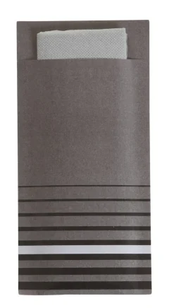 Pochette gris ouate de cellulose 10x20 cm Isi (200 pièces) - PRO.MUNDI Hot