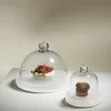 REVOL Podium avec cloche résine Nacryl® blanc Ø 18 cm 14 cm Mealplak Clearance