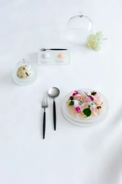 REVOL Podium avec cloche résine Nacryl® blanc Ø 18 cm 14 cm Mealplak Clearance