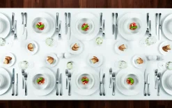 Poivrière ivoire porcelaine vitrifiée Ø 4,9 cm Banquet - RAK Outlet